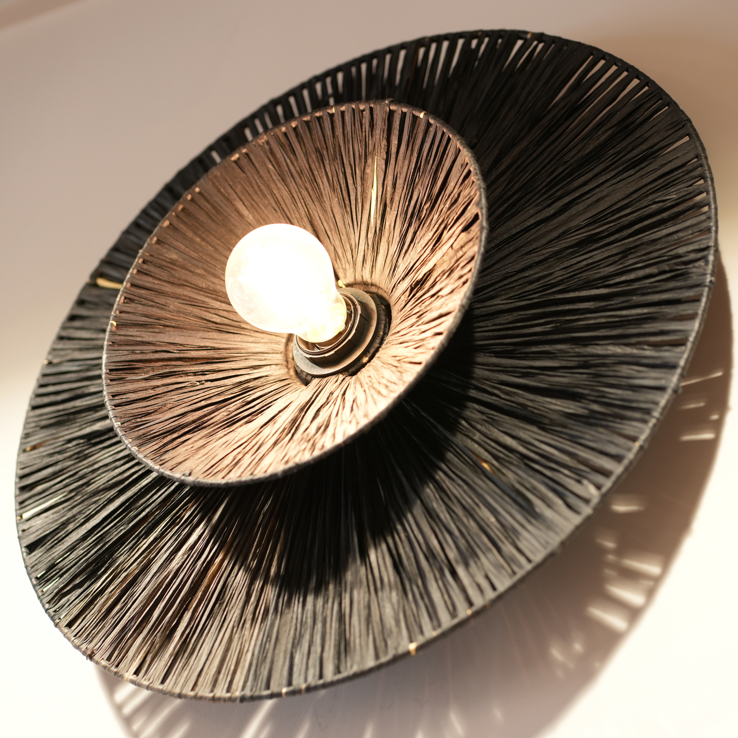 Brown & Black Scone – Earthy Wall Elegance